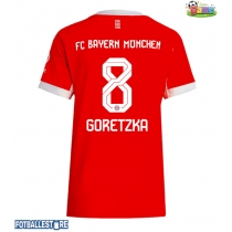 Bayern Munich Leon Goretzka #8 Hjemmedrakt Dame 2025-26 Kortermet